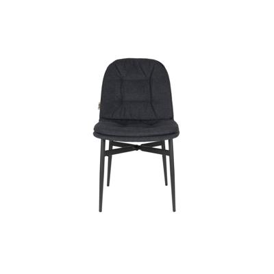 Dutchbone Eetkamerstoel 'Jade' kleur Donkerblauw