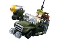 Sluban WWII - Off-Road Vehicle bouwstenen set (M38-B0678B) - thumbnail