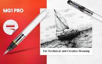 Aristo AR-63070 Tekenpen MG1 0.7 mm Transparant/Zwart - thumbnail