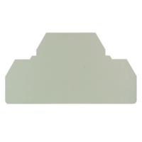 Weidmüller 1749580000 Afsluitplaat Geschikt voor: ZDU, ZPE 10 Beige 1 stuk(s) - thumbnail