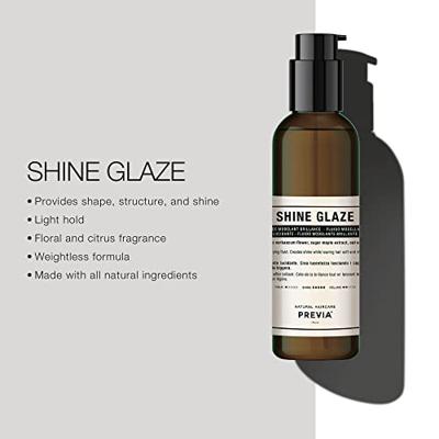 Previa Natural Haircare Style and Finish Luminous Shine Glaze Lotion 200ml