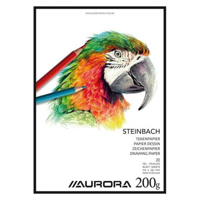 Tekenblok aurora a4 20 vel 200gr steinbach