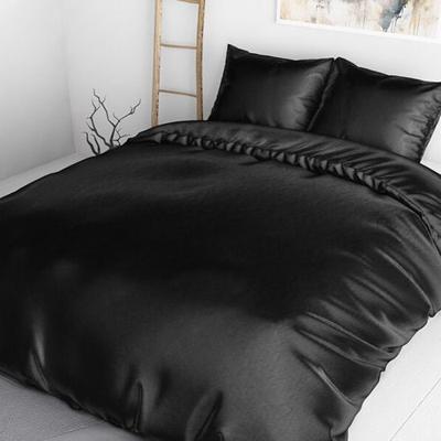 Sleeptime Elegance Satijn Geweven Uni - Zwart Dekbedovertrek 2-persoons (200 x 220 cm + 2 kussenslopen) Dekbedovertrek Sleeptime Elegance Satijn Geweven Uni - Zwart Dekbedovertrek 2-persoons (200 x 220 cm + 2 kussenslopen) Dekbedovertrek