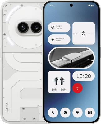 Nothing Phone (2a) 12+256GB - Smartphone met Nothing OS 2.5 - Witte Melk