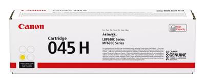 Canon 045 H Laser cartridge 2200pagina's Geel