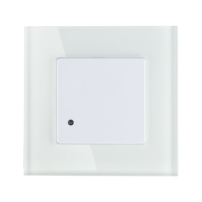Radar bewegingssensor inbouw wand wit/glas design - 3900319