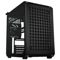 Cooler Master q500-kgnn-s00 qube 500 flatpack, atx, midi-tower, glass window, usb 3.2 type-c, black - thumbnail