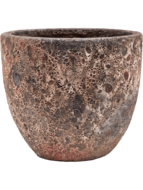 Lava Relic pink couple bloempot 36x34 cm - thumbnail