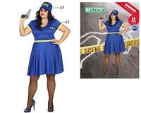 Kostuums voor Volwassenen Th3 Party Blauw - Maat: XXL - Maat: XXL - thumbnail