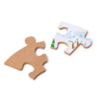 Bigjigs puzzel 4 seizoenen rond 2+jr - thumbnail