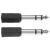 Stagg AC-PMSJFSH Verloop Mini Jack(F) - Stereo Jack(m) (2 stuks) - thumbnail