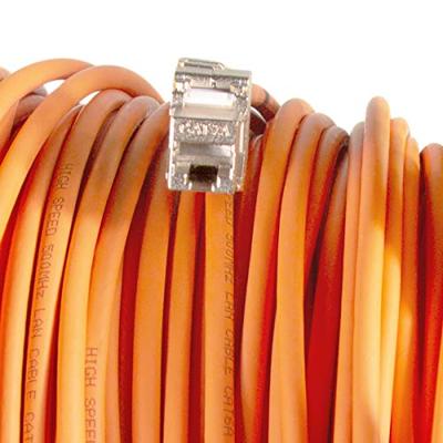LogiLink CQ5090S 90m Cat6a Oranje netwerkkabel. LogiLink CQ5090S 90m Cat6a Oranje netwerkkabel.