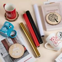 LOKLiK • permanent zelfklevend vinyl mat rood 30,5x180cm - thumbnail