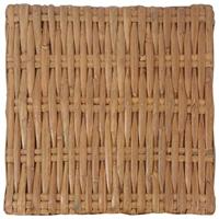 Salontafel 47x47x28 cm natuurlijk rattan - thumbnail