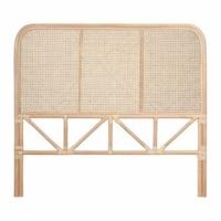 Hoofdbord DKD Home Decor Natuurlijk Rotan 178 x 4 x 128 cm - thumbnail