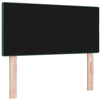 Hoofdbord met LED -striplichten Verstelbaar Groen 80 cm Fluweel