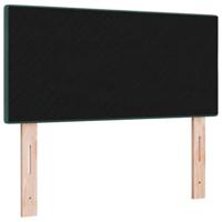 Hoofdbord met LED -striplichten Verstelbaar Groen 80 cm Fluweel - thumbnail