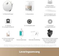 MOVA V50 Ultra Complete Robotstofzuiger - 24.000 Pa Vermogen - Thermische Vloerreiniging met DuoSolution Systeem - thumbnail