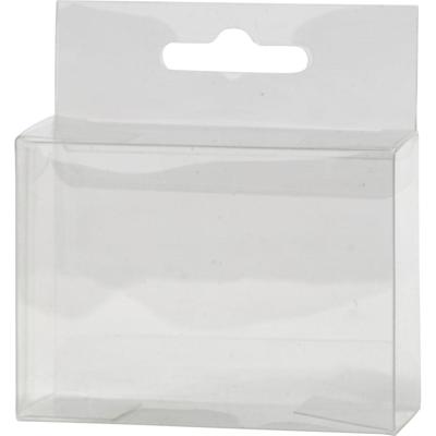 PET verpakkingsdozen, afm 74x54x26 mm, 100 stuk/ 1 doos
