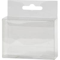 PET verpakkingsdozen, afm 74x54x26 mm, 100 stuk/ 1 doos - thumbnail