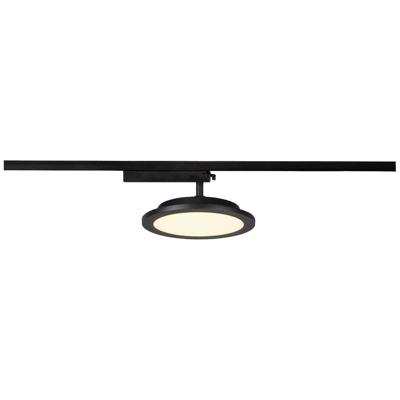 SLV 1-fase led paneelPanel Track rond zwart - 1004935