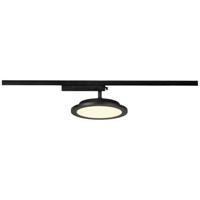 SLV 1-fase led paneelPanel Track rond zwart - 1004935 - thumbnail
