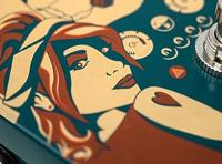 Orange Getaway Driver effectpedaal - thumbnail