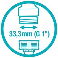 Gardena Kraanstuk 33,3mm (G 1") op kaart - thumbnail
