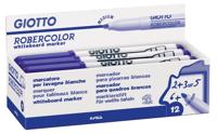 Giotto Robercolor whiteboardmarker, medium, ronde punt, blauw - thumbnail