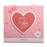 Crate Paper • main squeeze letterbord hart - thumbnail