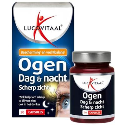 Lucovitaal Ogen Dag & Nacht Scherp Zicht 30Capsules