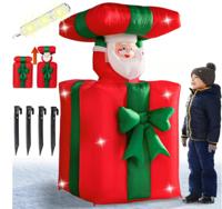 Kerstguirlande , slinger, kerstslinger 5mtr 80xLED -in/outdoor - inclusief - versiering - thumbnail