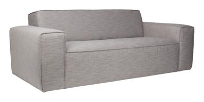 Zuiver 2,5-zits Bank 'Bor' kleur Grijs Zuiver 2,5-zits Bank 'Bor' kleur Grijs