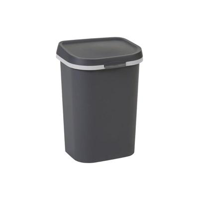Curver mistral flat afvalbak 25l antraciet