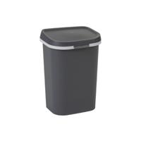 Curver mistral flat afvalbak 25l antraciet - thumbnail