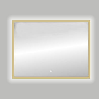 Best Design Badkamerspiegel Nancy Isola LED Verlichting 120x80 cm Mat Goud Best Design Badkamerspiegel Nancy Isola LED Verlichting 120x80 cm Mat Goud