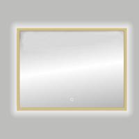 Badkamerspiegel Best Design Nancy Isola LED Verlichting 120x80 cm Mat Goud - thumbnail