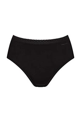 Lights dames heup slip - Elastisch katoenen dames onderbroek -Midi slip Katoenen kruisje