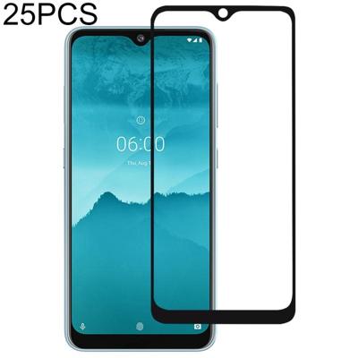 25 stuks voor Nokia 6 2 Full cover ScreenProtector gehard glas film