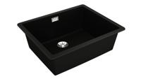 Wastafel met Eén Spoelbak Teka RADEA R10 50.40 Zwart - thumbnail