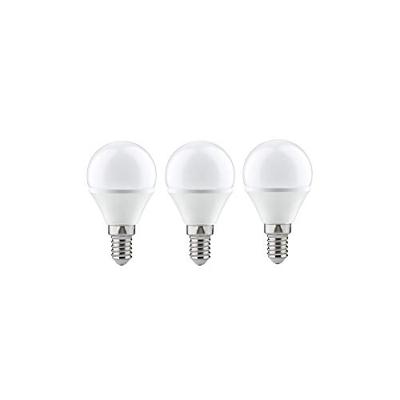 Paulmann 28427 LED-lamp Energielabel G (A - G) E14 Kogel 3.5 W Warmwit (Ø x h) 45 mm x 80 mm 3 stuk(s) Paulmann 28427 LED-lamp Energielabel G (A - G) E14 Kogel 3.5 W Warmwit (Ø x h) 45 mm x 80 mm 3 stuk(s)