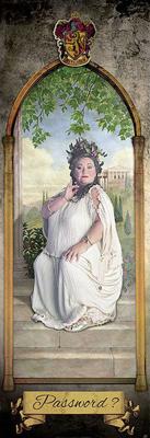Poster Harry Potter - Door The Fat Lady 53x158cm Poster Harry Potter - Door The Fat Lady 53x158cm