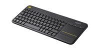 Toetsenbord Logitech K400 Plus Tv Zwart Qwerty Spaans QWERTY - thumbnail