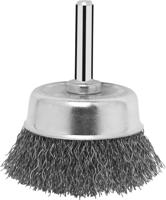 Bosch Accessories Komborstel, staal, gegolfde draad, 70 mm, 0,3 mm, 4500 omw/min Bosch Power Tools Schacht-Ø 6 mm 1609200270 1 stuk(s) - thumbnail