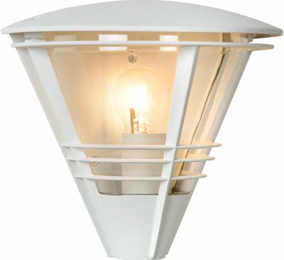 Lucide LIVIA - Wandlamp Binnen/Buiten - 1xE27 - IP44 - Wit