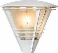 Lucide LIVIA - Wandlamp Binnen/Buiten - 1xE27 - IP44 - Wit - thumbnail