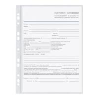 Oxford Showtassen 100421184 DIN A4 Polypropyleen 0.12 mm Transparant 100421184 100 stuk(s) - thumbnail