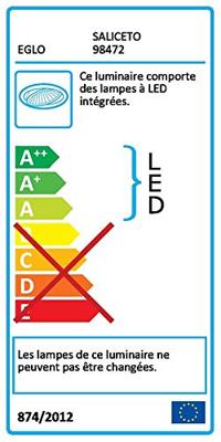 Eglo Vierkante led spotSaliceto - 98472