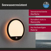 Paulmann 94708 Lamina PIR 2200K rd. schwarz LED-plafondlamp 14 W Zwart - thumbnail