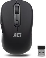ACT draadloze muis, usb nano-ontvanger, 1600 dpi, zwart - thumbnail